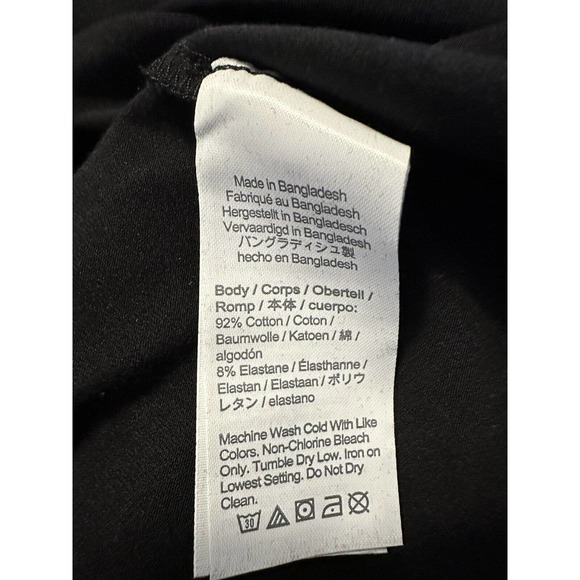 NWT J Crew Factory Womens Petite Knit Dress Size Small Midi Pockets Black - Picture 11 of 11